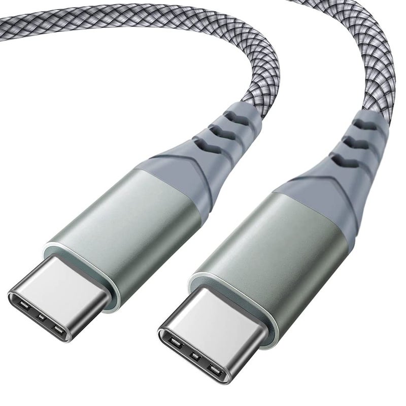 QCEs USB C to USB C Cable for iPhone 16 15 Fast Charging, 60W USB Type C Charger Cord 5Ft Compatible with Apple iPhone 16 15 Pro Plus Max, Galaxy S25 S24, iPad Pro Air Mini, MacBook Air - Image 1